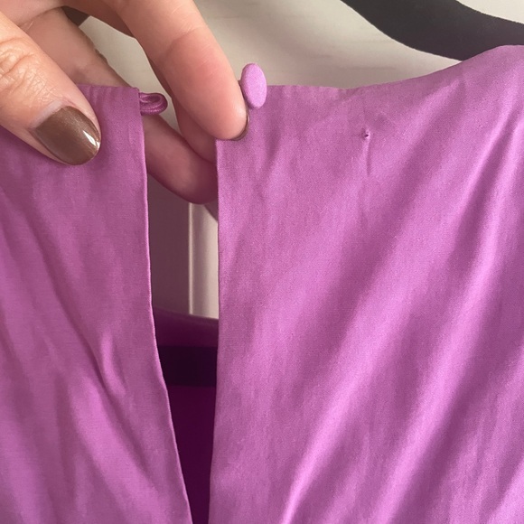 Abercrombie & Fitch Lavender Midi Dress - Picture 6 of 11